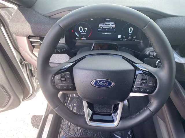 2026 Space White Metallic Ford Explorer Platinum RWD SUV