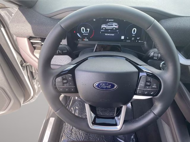2026 Space White Metallic Ford Explorer Platinum RWD SUV
