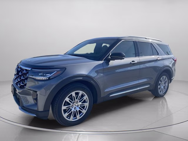 2026 Carbonized Gray Metallic Ford Explorer Platinum RWD SUV