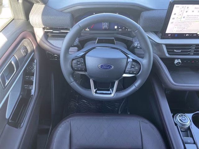 2026 Carbonized Gray Metallic Ford Explorer Platinum RWD SUV
