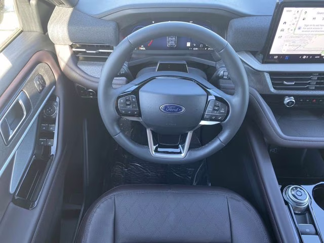 2026 Carbonized Gray Metallic Ford Explorer Platinum RWD SUV