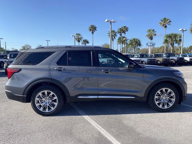 2026 Carbonized Gray Metallic Ford Explorer Platinum RWD SUV