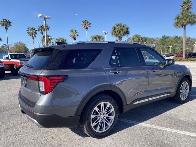 2026 Carbonized Gray Metallic Ford Explorer Platinum RWD SUV