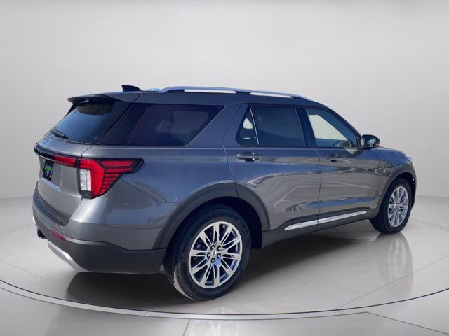 2026 Carbonized Gray Metallic Ford Explorer Platinum RWD SUV