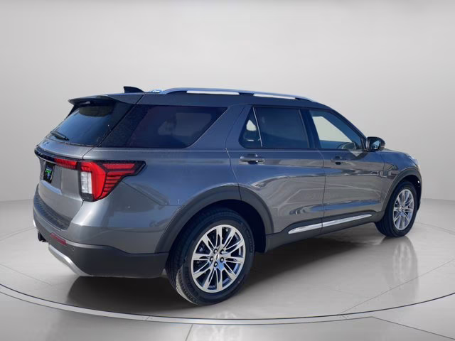 2026 Carbonized Gray Metallic Ford Explorer Platinum RWD SUV