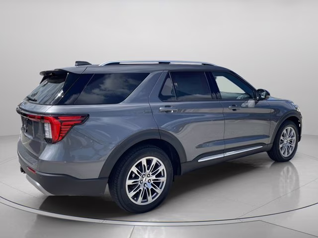 2026 Carbonized Gray Metallic Ford Explorer Platinum RWD SUV