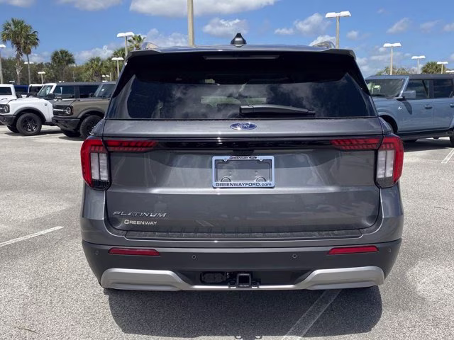 2026 Carbonized Gray Metallic Ford Explorer Platinum RWD SUV