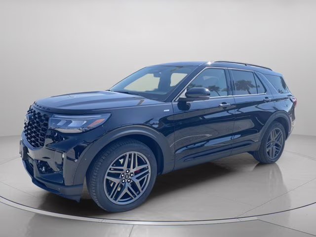 2026 Agate Black Metallic Ford Explorer ST-Line RWD SUV