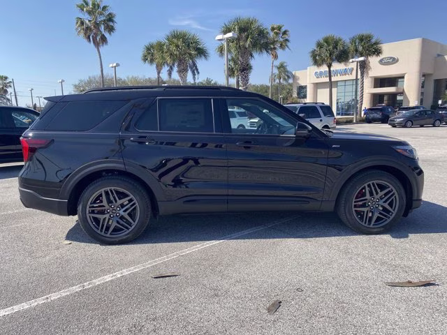 2026 Agate Black Metallic Ford Explorer ST-Line RWD SUV