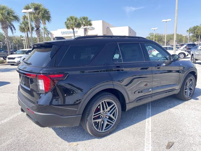 2026 Agate Black Metallic Ford Explorer ST-Line RWD SUV