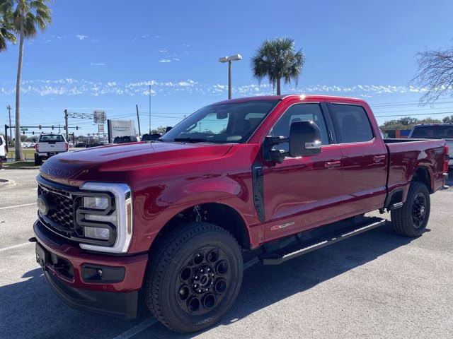 2026 Ruby Red Metallic Tinted Clearcoat Ford Super Duty F-250 SRW LARIAT 4X4 Truck
