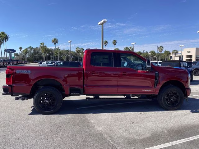 2026 Ruby Red Metallic Tinted Clearcoat Ford Super Duty F-250 SRW LARIAT 4X4 Truck