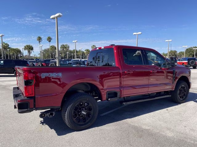 2026 Ruby Red Metallic Tinted Clearcoat Ford Super Duty F-250 SRW LARIAT 4X4 Truck