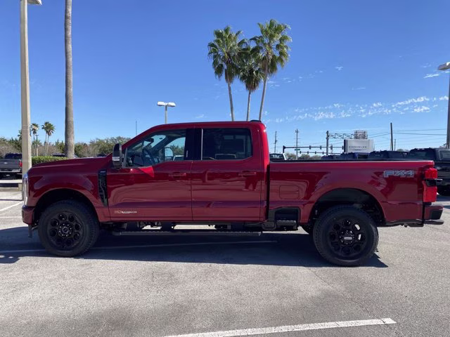 2026 Ruby Red Metallic Tinted Clearcoat Ford Super Duty F-250 SRW LARIAT 4X4 Truck