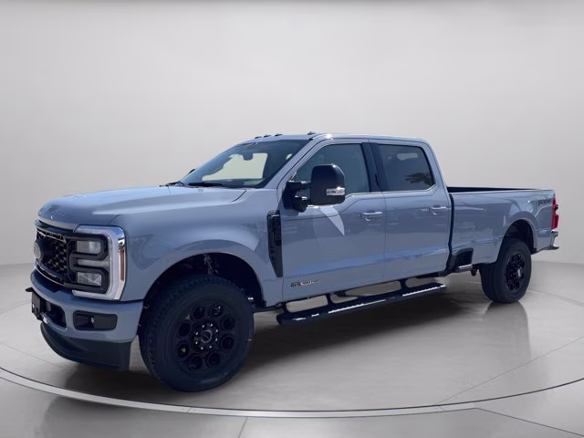 2026 Glacier Gray Metallic Tri-Coat Ford Super Duty F-350 SRW LARIAT 4X4 Truck
