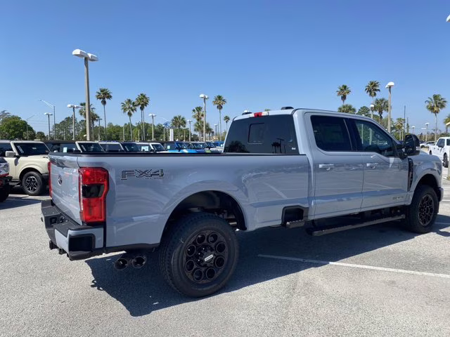 2026 Glacier Gray Metallic Tri-Coat Ford Super Duty F-350 SRW LARIAT 4X4 Truck