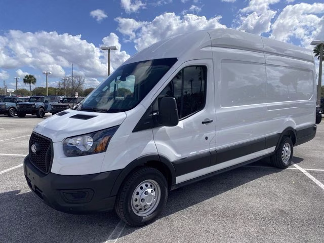 2026 Oxford White Ford Transit Cargo Van Base AWD Van