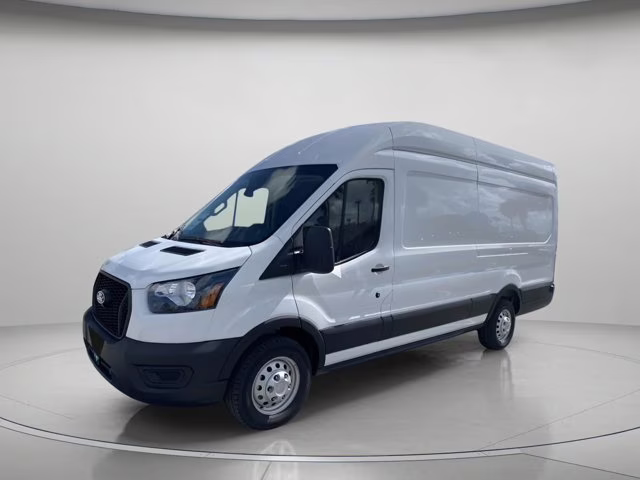 2026 Oxford White Ford Transit Cargo Van AWD Van