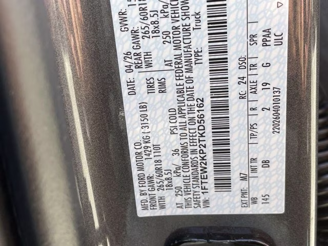 2026 Carbonized Gray Metallic Ford F-150 STX RWD Truck