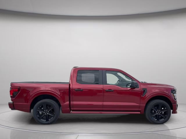 2026 Ruby Red Metallic Tinted Clearcoat Ford F-150 STX 4X4 Truck