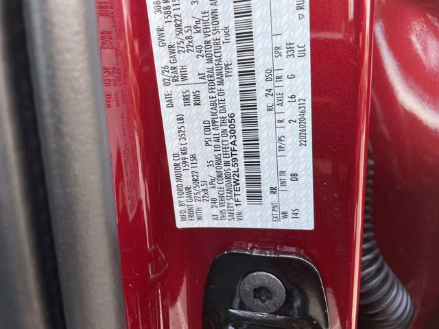 2026 Ruby Red Metallic Tinted Clearcoat Ford F-150 STX 4X4 Truck