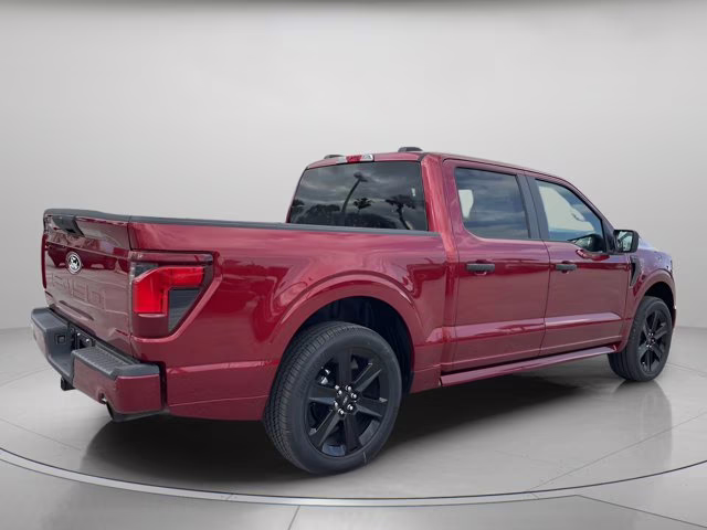 2026 Ruby Red Metallic Tinted Clearcoat Ford F-150 STX 4X4 Truck