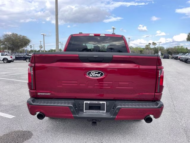 2026 Ruby Red Metallic Tinted Clearcoat Ford F-150 STX 4X4 Truck