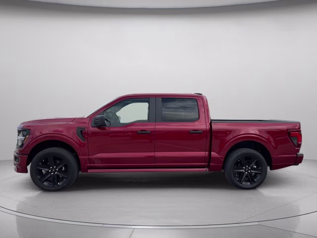2026 Ruby Red Metallic Tinted Clearcoat Ford F-150 STX 4X4 Truck