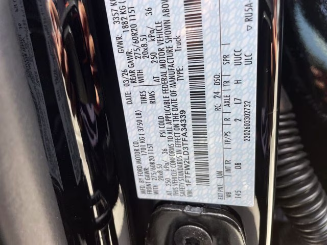 2026 Agate Black Metallic Ford F-150 STX 4X4 Truck