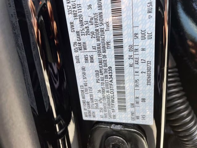 2026 Agate Black Metallic Ford F-150 STX 4X4 Truck