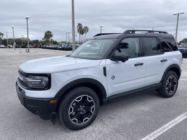 2026 Space White Metallic Ford Bronco Sport Outer Banks 4X4 SUV