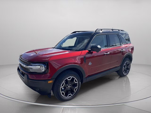 2026 Ruby Red Metallic Tinted Clearcoat Ford Bronco Sport Outer Banks 4X4 SUV
