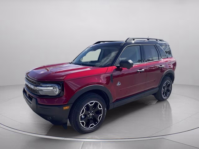 2026 Ruby Red Metallic Tinted Clearcoat Ford Bronco Sport Outer Banks 4X4 SUV
