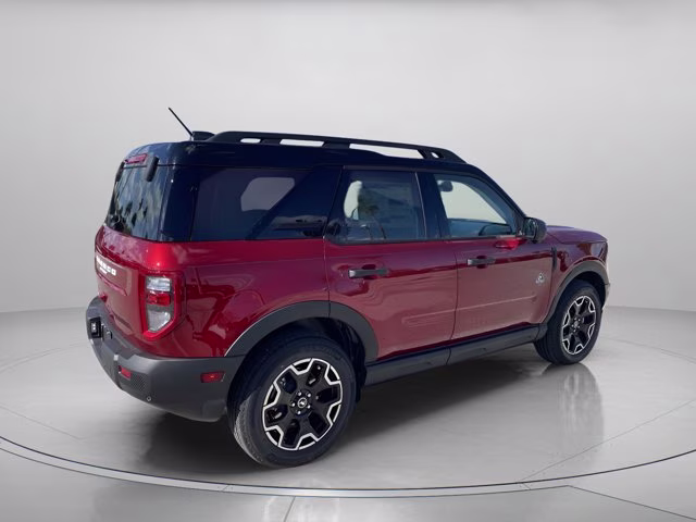 2026 Ruby Red Metallic Tinted Clearcoat Ford Bronco Sport Outer Banks 4X4 SUV
