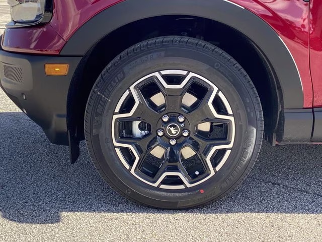 2026 Ruby Red Metallic Tinted Clearcoat Ford Bronco Sport Outer Banks 4X4 SUV