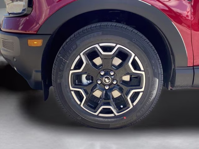 2026 Ruby Red Metallic Tinted Clearcoat Ford Bronco Sport Outer Banks 4X4 SUV