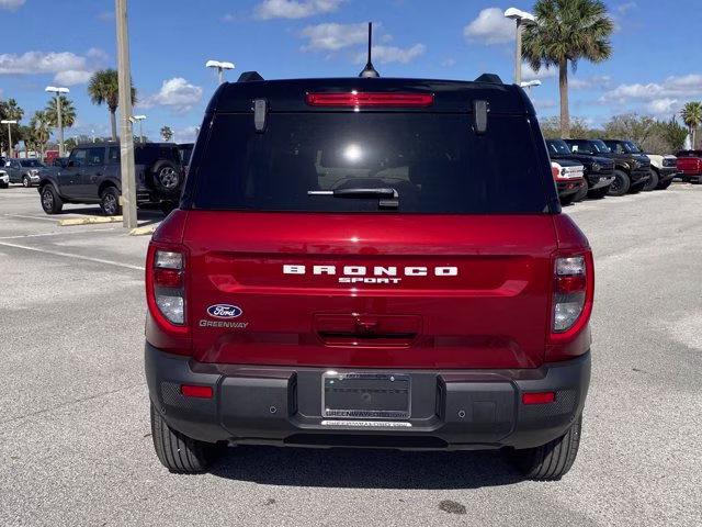 2026 Ruby Red Metallic Tinted Clearcoat Ford Bronco Sport Outer Banks 4X4 SUV