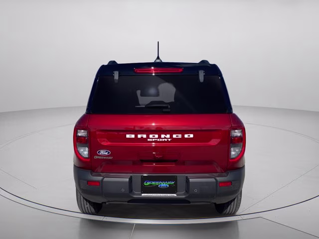 2026 Ruby Red Metallic Tinted Clearcoat Ford Bronco Sport Outer Banks 4X4 SUV