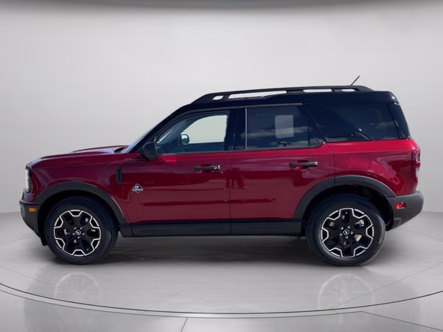 2026 Ruby Red Metallic Tinted Clearcoat Ford Bronco Sport Outer Banks 4X4 SUV
