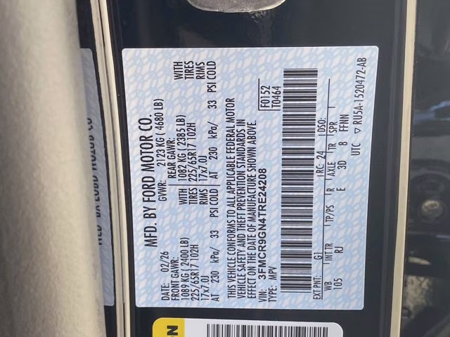 2026 Shadow Black Ford Bronco Sport Heritage 4X4 SUV