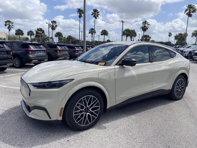 2026 Desert Sand Ford Mustang Mach-E Premium RWD SUV
