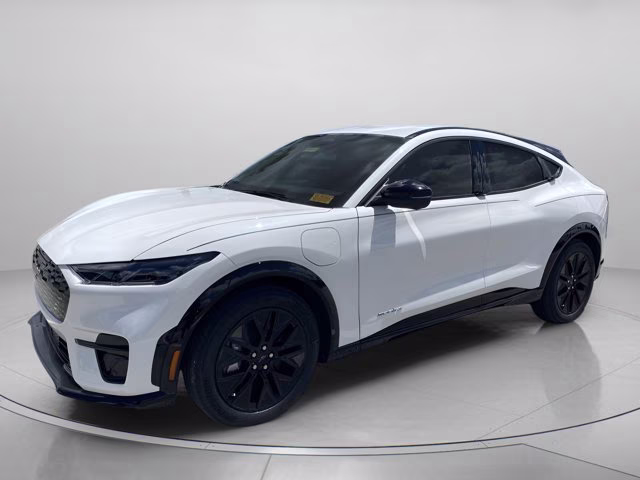 2026 Star White Metallic Tri-Coat Ford Mustang Mach-E Premium RWD SUV