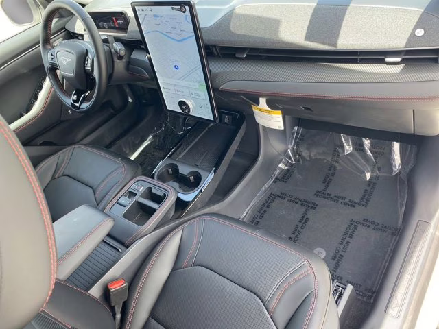 2026 Star White Metallic Tri-Coat Ford Mustang Mach-E Premium RWD SUV