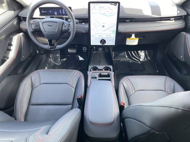 2026 Star White Metallic Tri-Coat Ford Mustang Mach-E Premium RWD SUV