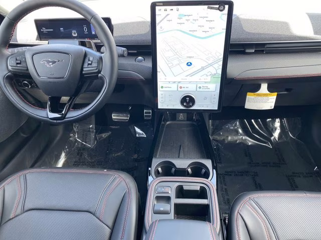 2026 Star White Metallic Tri-Coat Ford Mustang Mach-E Premium RWD SUV