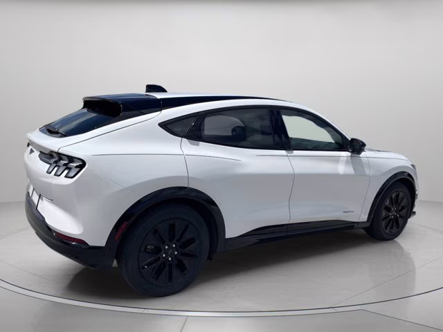 2026 Star White Metallic Tri-Coat Ford Mustang Mach-E Premium RWD SUV