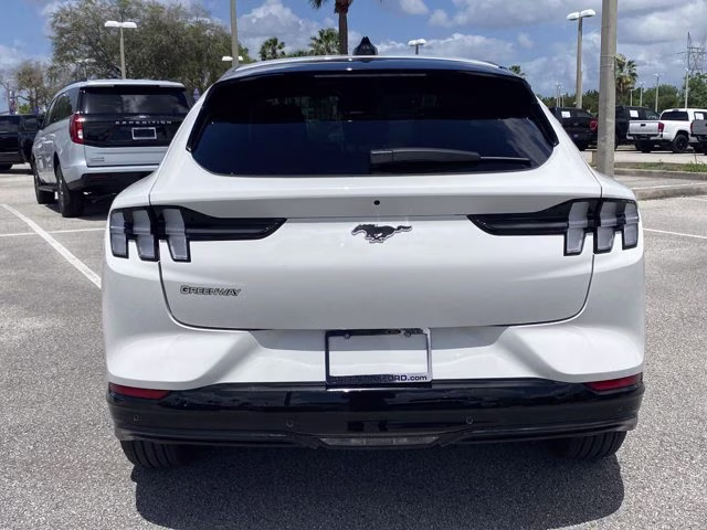 2026 Star White Metallic Tri-Coat Ford Mustang Mach-E Premium RWD SUV