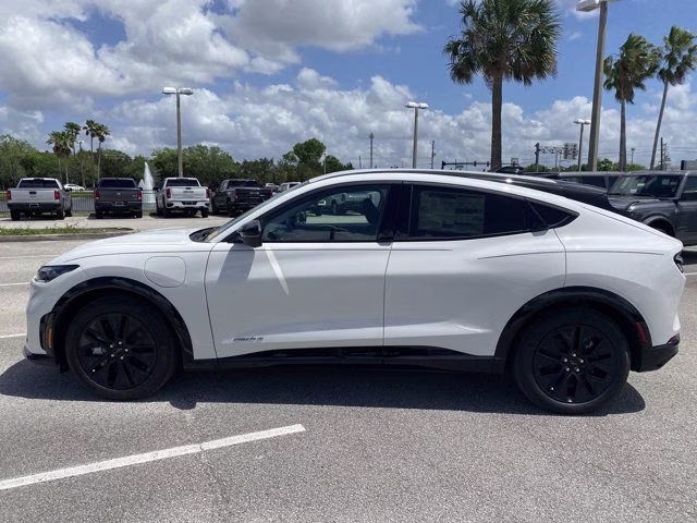 2026 Star White Metallic Tri-Coat Ford Mustang Mach-E Premium RWD SUV