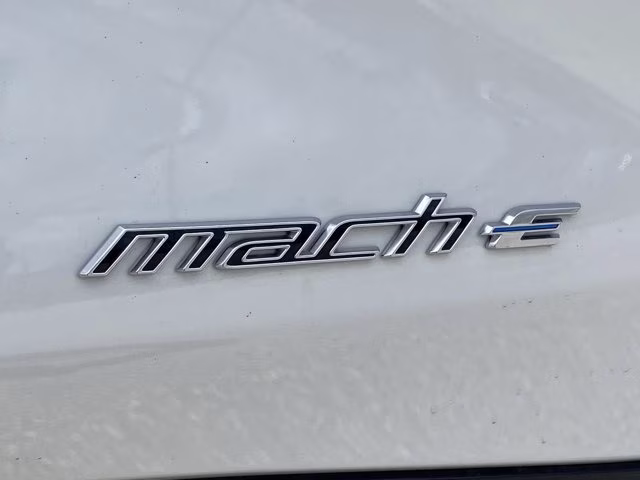 2026 Star White Metallic Tri-Coat Ford Mustang Mach-E Premium RWD SUV
