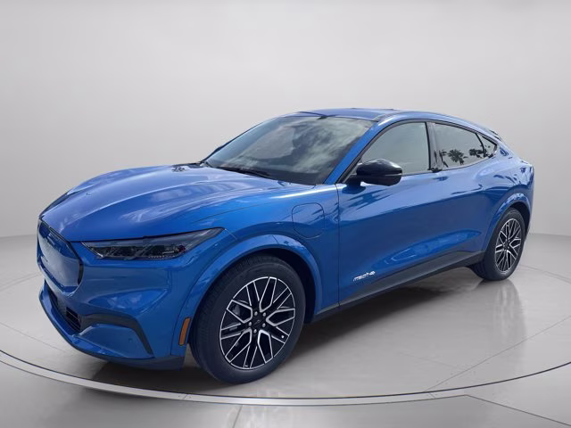 2026 Velocity Blue Metallic Ford Mustang Mach-E Premium AWD SUV